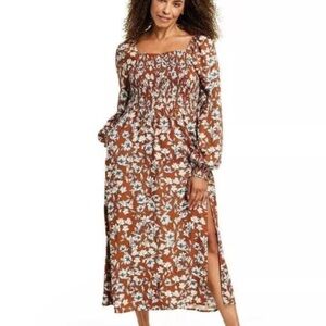 La Ligne Floral Maxi Dress